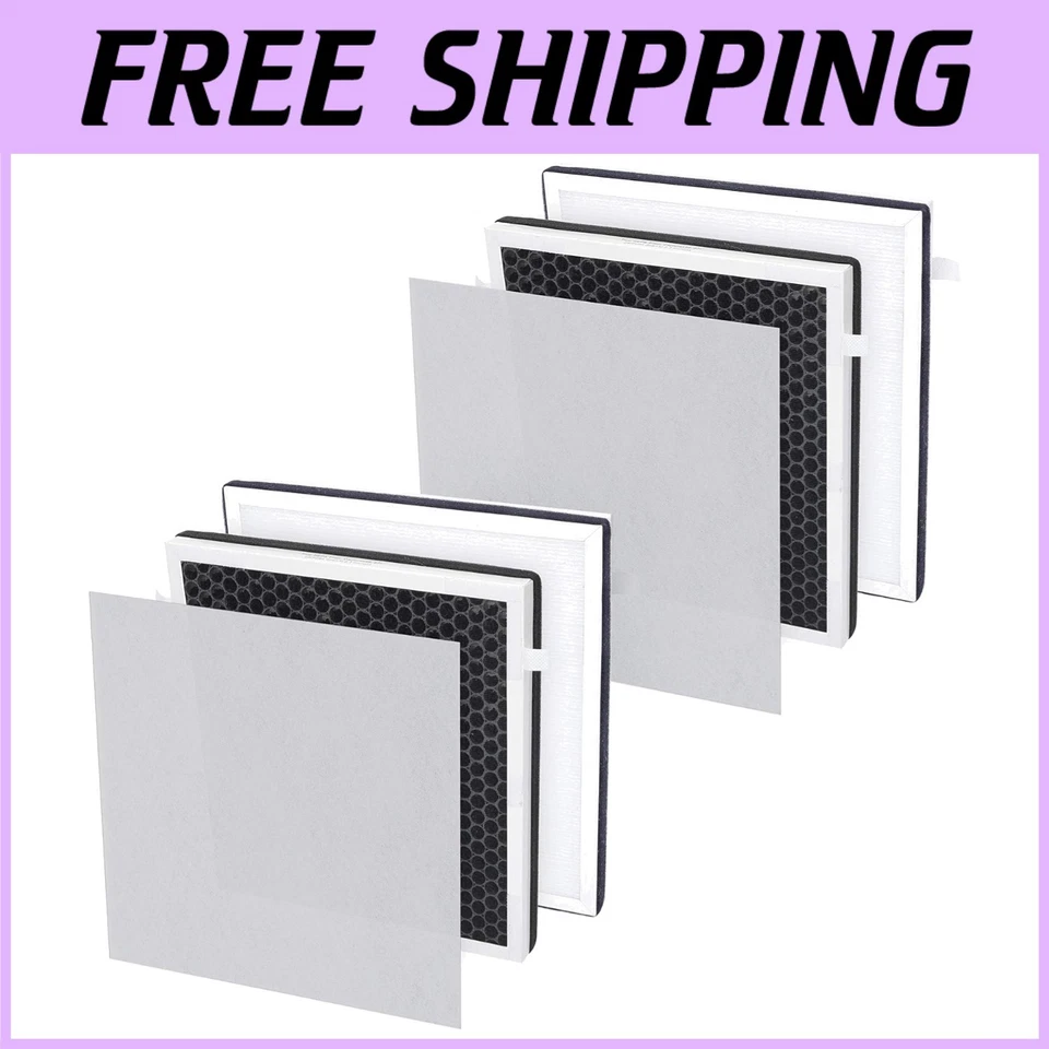 2-Pack Replacement Filters for InvisiClean Air Purifiers - Image 1 of 4