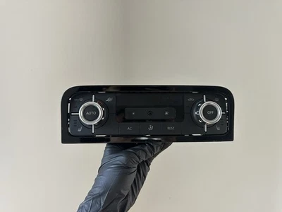 VOLKSWAGEN TOUAREG 2011-2017 CLIMATIZACIÓN CLIMATIZACIÓN INTERRUPTOR DE CONTROL DE TEMPERATURA Y BISEL OEM Foto 1 de 4