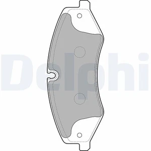 DELPHI Bremsbelagsatz, Scheibenbremse Vorderachse für LAND ROVER - Bild 1 von 3