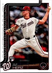 2025 Topps #287 DJ Herz - Picture 1 of 2