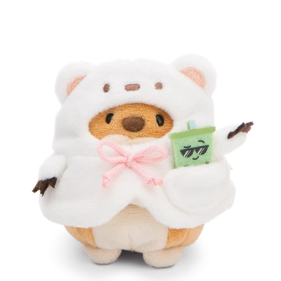 NICI GMBH NICI MYMOCHI Kuscheltier Set - Kuscheltier Hund Hiro 8 cm mit Bubble Tee und Eis