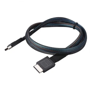 Câble D'Extension de Données PCIE4.0 SAS 24 Gbit/S Oculink SFF-8611 Vers S3183 - Photo 1/6