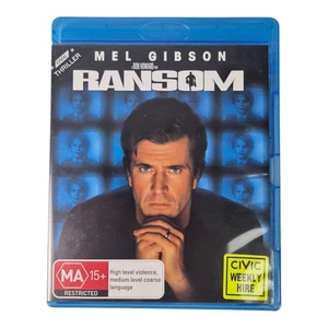 Ransom (Blu-ray, 1996) Raro - Fuera de existencia - Mel Gibson - Ex alquiler - Excelente disco - Imagen 1 de 5