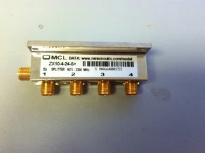 Mini-Circuits ZX10-4-24-S+ Power Splitter Combiner 4 Way 1675-2350 MHz SMA - Picture 1 of 3