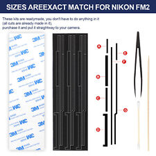 Pre-cut Custom Light Seal Foam Sponge Kits Repair For Nikon FM FM2 FE FE2 US