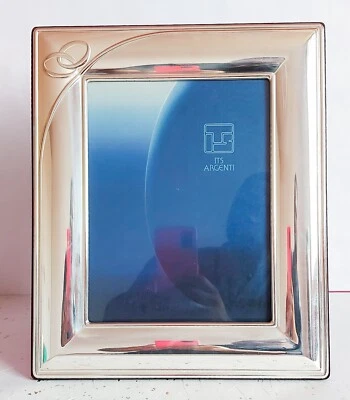 CORNICE ITS ARGENTO 925 18x24 CM  FEDE 💍CON CERTIFICATO DI GARANZIA IT 🇮🇹 - Immagine 1 di 3