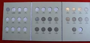 1883-1912 Liberty V Nickels nuovo Harris Folder Monete 1897-1912-D 18 monete LN23 - Foto 1 di 6