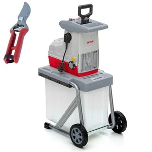 IKRA Elektro Walzenhäcksler Leise Häcksler ILH 2800 Fangbox 60 L Stopfer Schere - Bild 1 von 23