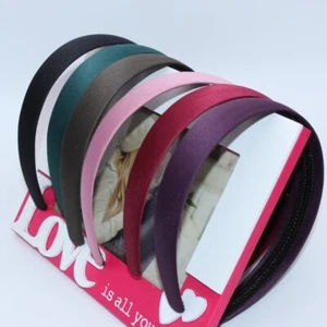 Hübscher Satin-Haarreif Haarschmuck Haar Harreifen Hair - Picture 1 of 7