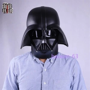 Star Wars Darth Vader Helmet Cosplay Full Face Mask Halloween Props PVC Masks - Picture 1 of 19