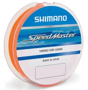 Shimano Speedmaster Tapered Shock Leaders Orange 10pk 15m Sea Fishing Casting - Picture 1 of 7