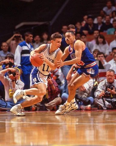 Duke Blue Devils BOBBY HURLEY Glossy 8x10 Photo Glossy Basketball Print Poster Cover