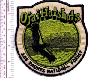 American Indian Hot Shot California Ojai Hotshots Los Padres NF Patch vel NO TAR - Picture 1 of 1