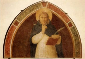 Fra Beato Angelico•Saint Peter the Martyr 15th C Museo S. Marco Postcard - Picture 1 of 1