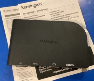 Kensington SD1500 USB-C Mobile Docking Station with HDMI/VGA, USB 3.0 & Gigabit - Picture 1 of 6