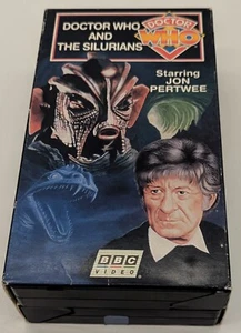 Doctor Who Third Doctor Jon Pertwee Doctor Who & The Silurians BBC Fox Video VHS - Picture 1 of 5