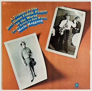 MERLE HAGGARD - A Tribute To The Best Damn Fiddle Player - Vinyl LP - Rare Club - Picture 1 of 4
