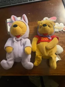 DISNEY BEAN BAGS - EASTER POOHS - Picture 1 of 3
