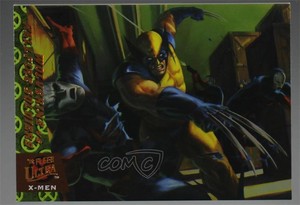 2018 Fleer Ultra Marvel X-Men Greatest Battles Rainbow Foil Wolverine #GB9 0wz4