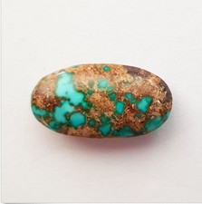 Rare Spiderweb 100% Natural Persian Turquoise 9.0 ct Gemstone - Firoozeh 