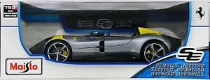 Maisto 1/18 Diecast Ferrari Monza SP1 Silver - Bild 1 von 5