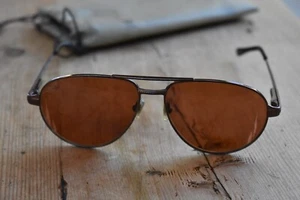 Serengeti Millennium DR5498 Vintage Sunglasses Rose Gold Frame Aviator Glasses - Picture 1 of 7