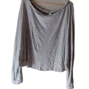Camisa de entrenamiento Beach Body 2X gris manga larga para mujer - Imagen 1 de 7