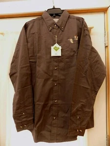 Tri-Mountain Men’s Size Large/Tall Teflon Stain Resistant Grey Shirt - Picture 1 of 8
