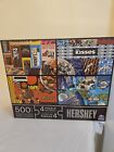 HERSHEY'S 4 Puzzles Bars Reese’s Almond Joy Kisses Pieces-500 Piece Multipack