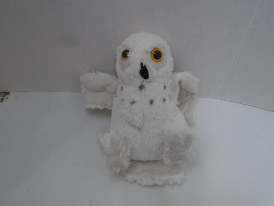 Peluche Wild Republic K & M Búho Nieve Peluche Blanco Suave 8 pulgadas Realista  Foto 1 de 3