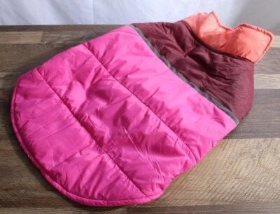 32 Degrees Dog Jacket Puffer Vest XS/S/M/L/XL Pink Red Blue Easy Leash Hole - Image 1 of 3
