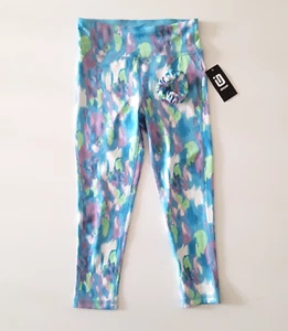 ID Ideology Girls Size S 2-Piece Leggings & Scrunchy Set Painter Butterfly Blue - Picture 1 of 7