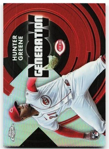 🔥 2022 Topps Chrome Update #GNC-21 Hunter Greene Generation Now Chrome - Picture 1 of 2