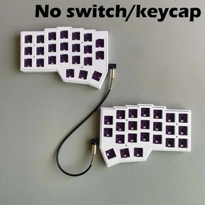 Corne V4 Split Ergonomic Wired Mechanical Keyboard Hot-Swap RGB Programmable - Picture 1 of 23