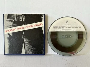 Rolling Stones Sticky Fingers 4 Track Stereo 7 1/2 IPS Reel Tape Play Tested EUC - Picture 1 of 6