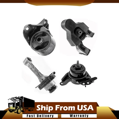 Комплект креплений двигателя трансмиссии 4 шт подходит для HYUNDAI SONATA L4 2,4 л 2011-2014 годов выпуска - Изображение 1 из 4