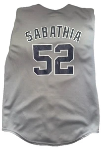 C.C. Sabathia Yankees Baseball Jersey Majestic Youth Size Large  READ ⚾️  - Picture 1 of 9