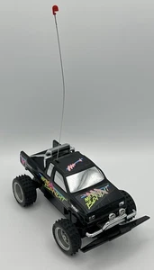 Tyco Mini Bandit RC Truck Black Neon Vintage 90s - No Remote - Picture 1 of 8