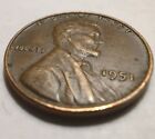 1951 wheat penny no mint mark