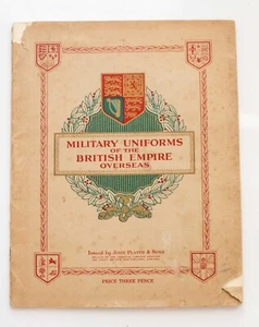 John Player & Sons - Military Uniforms of the British Empire overseas in book - Picture 1 of 4
