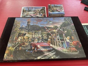 Looney Tunes 1000 Piece ~ Thomas Kinkade Studios Ceaco Jigsaw Puzzle 26.6"x 19" - Picture 1 of 9