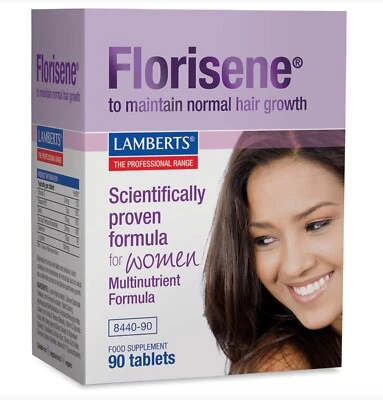 Lamberts Florisene to Maximise Hair Growth 90 Tablets - Image 1 of 2