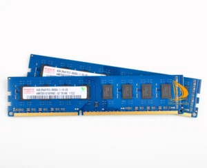 8GB Hynix 2x 4GB DDR3 1066MHz 2RX8 PC3-8500U 240PIN DIMM Desktop Memory RAM Kit - Picture 1 of 5