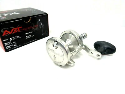Avet SX5.3 G2 NGP Single Speed Lever Drag Reel - Right Handed - SILVER - Image 1 of 4