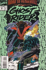 GHOST RIDER 42 - 1990 DANNY KETCH SERIES - MARVEL COMICS - Picture 1 of 1