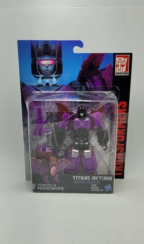 Transformers VORATH & MINDWIPE NIB Sealed Titans Return Cover