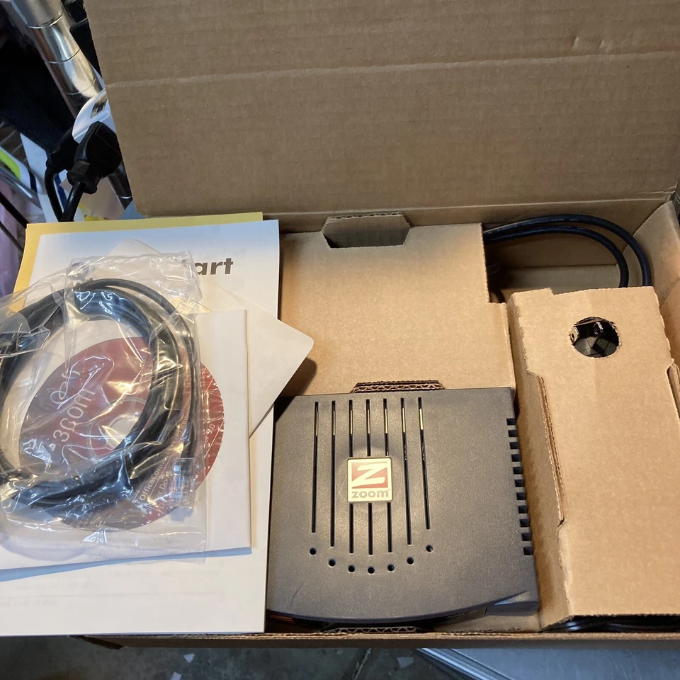 Zoom 5554 5554A Series 1049 ADSL X5 Modem Gateway Router Firewall 10/100 - Image 1 of 4