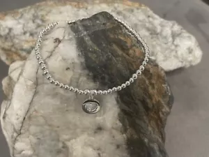 Bracciale Clogau Argento e Oro Rosa 9ct Perle Cariad Affinità Perline Raro - Foto 1 di 15