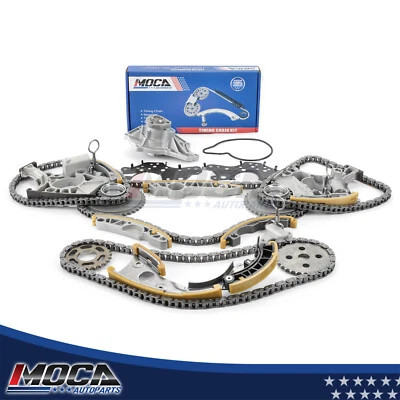 Timing Chain Kit W/Water Pump for 2005-2009 Audi A4 A6 Quattro 3.2L V6 - Image 1 of 4