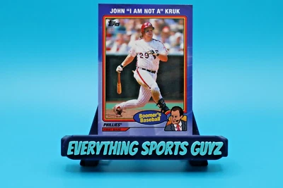 2024 Topps x Boomer's Baseball - #30 John Kruk Nickname Variation SP - Image 1 of 2